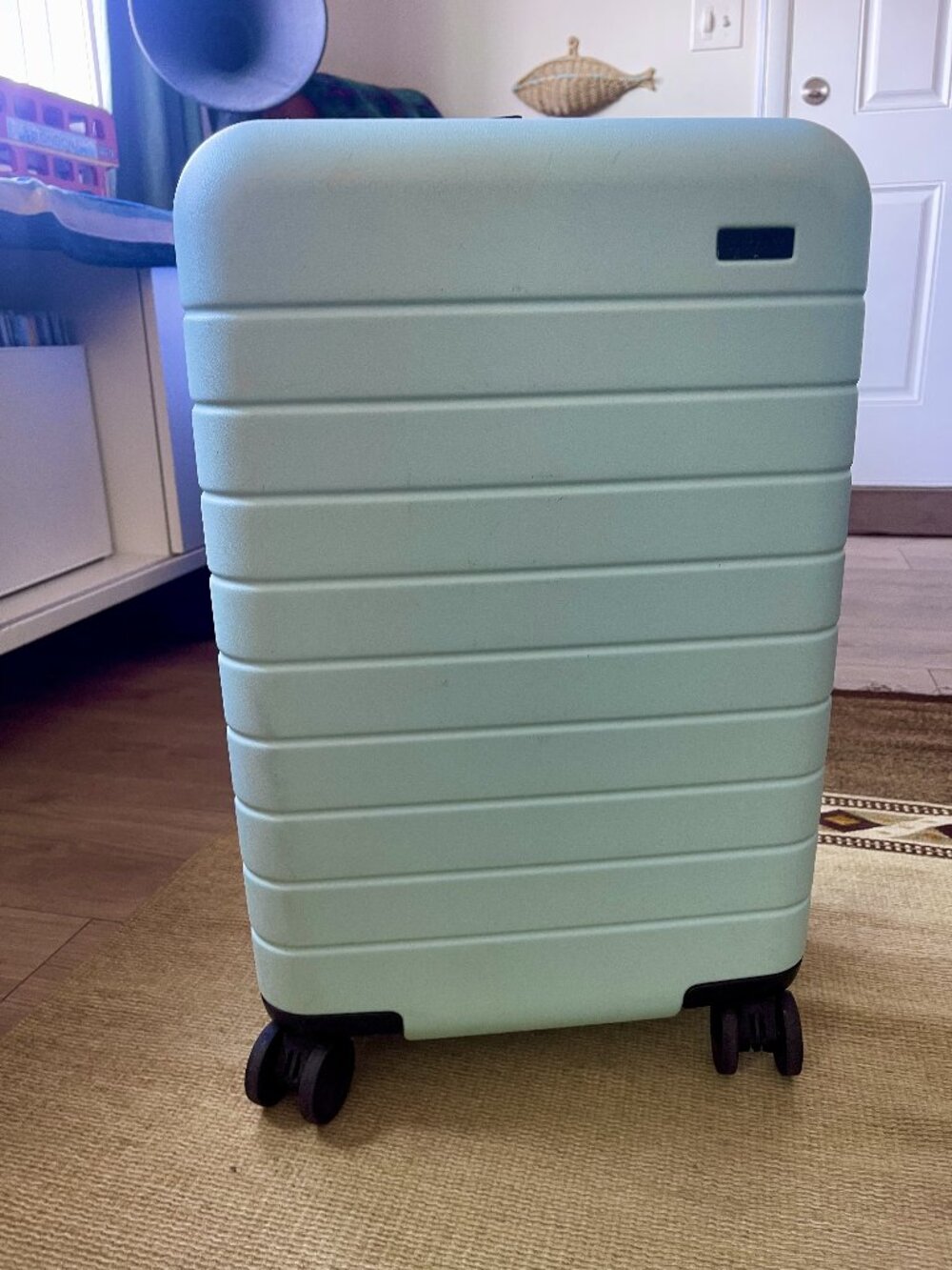 AWAY x GRAY MALIN Carry-On Suitcase - Ocean + Rio (Aqua/Turquoise Color)